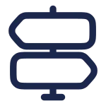 Signpost SVG Icon